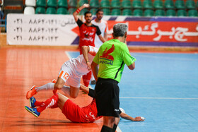 بازی رفت فینال لیگ برتر فوتسال
