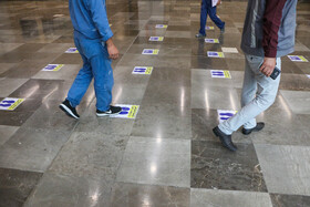 قطار شهری اصفهان در روزهای اوج کرونا