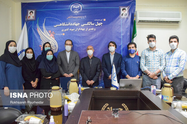 معاون پژوهشی جهاد دانشگاهی واحد اصفهان، جهادگر نمونه کشوری شد