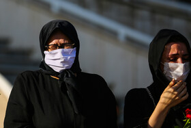 مراسم تشییع چهارمین پزشک مدافع سلامت اصفهان دکتر حسن ابن‌شهیدی