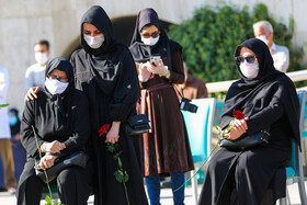 مراسم تشییع چهارمین پزشک مدافع سلامت اصفهان دکتر حسن ابن‌شهیدی