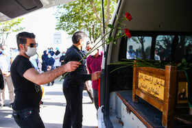 مراسم تشییع چهارمین پزشک مدافع سلامت اصفهان دکتر حسن ابن‌شهیدی