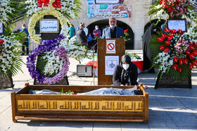 مراسم تشییع چهارمین پزشک مدافع سلامت اصفهان دکتر حسن ابن‌شهیدی