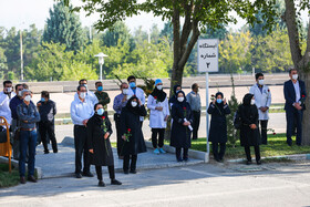 مراسم تشییع چهارمین پزشک مدافع سلامت اصفهان دکتر حسن ابن‌شهیدی