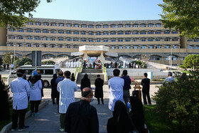 مراسم تشییع چهارمین پزشک مدافع سلامت اصفهان دکتر حسن ابن‌شهیدی