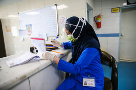 وضعیت کرونا در بیمارستان اعصاب و روان فارابی اصفهان