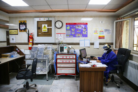 وضعیت کرونا در بیمارستان اعصاب و روان فارابی اصفهان