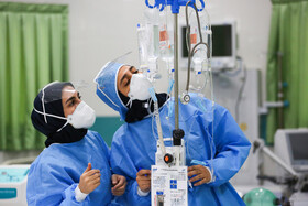 وضعیت کرونا در بیمارستان اعصاب و روان فارابی اصفهان