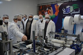 افتتاح خط تولید تمام اتوماتیک ماسک های N۹۵ در دانشگاه صنعتی اصفهان