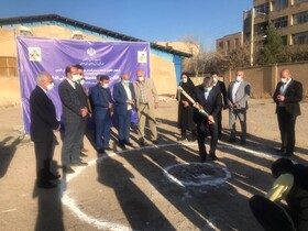 کلنگ زنی بزرگترین سایت ورزشهای ساحلی کشور در اصفهان