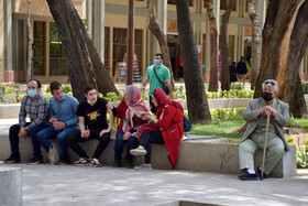 اصفهان نارنجی شد - چهارباغ عباسی