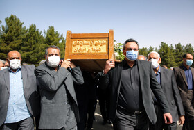 مراسم تشییع سید علی نکویی در اصفهان