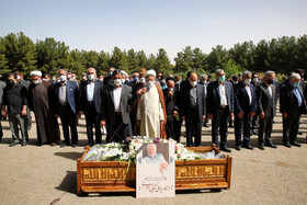 مراسم تشییع سید علی نکویی در اصفهان