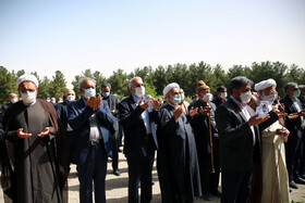 مراسم تشییع سید علی نکویی در اصفهان