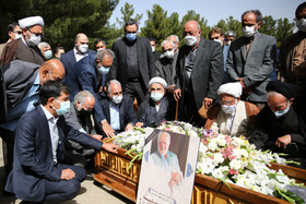 مراسم تشییع سید علی نکویی در اصفهان