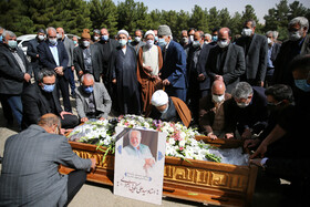 مراسم تشییع سید علی نکویی در اصفهان
