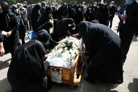 مراسم تشییع سید علی نکویی در اصفهان