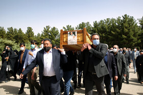 مراسم تشییع سید علی نکویی در اصفهان