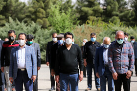 مراسم تشییع سید علی نکویی در اصفهان