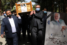 مراسم تشییع سید علی نکویی در اصفهان