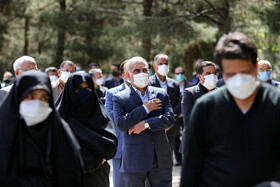 مراسم تشییع سید علی نکویی در اصفهان