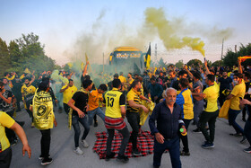 در حاشیه دیدار تیم‌های سپاهان و پرسپولیس