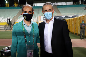 دیدار تیم های سپاهان و پرسپولیس