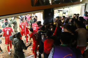 دیدار تیم های سپاهان و پرسپولیس