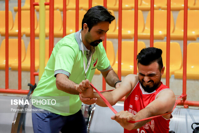حضور ورزشکار خوزستانی در اردوی تیم‌ملی بسکتبال با ویلچر 
