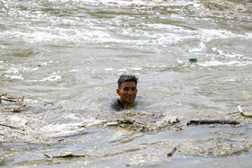 جاری شدن آب زاینده رود