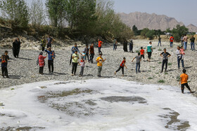 جاری شدن آب زاینده رود