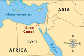 "کانال سوئز"، قلب چهار راه خاورمیانه