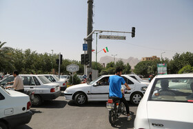 قطعی برق در خیابان وحید اصفهان 