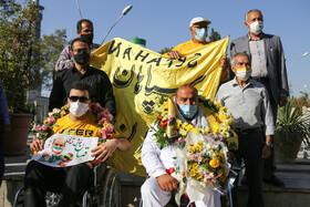 مراسم استقبال از قهرمان پارالمپیک ۲۰۲۰توکیو علیرضا افتخاری صبح امروز ۱۱شهریور با حضور مسئولین ورزش استان اصفهان در گلستان شهدا برگزار شد.