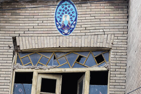 اثرات فرونشست در ایستگاه برق خیابان رباط  اصفهان