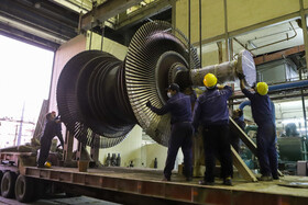 خروج واحد شماره پنج بخاری 320 مگاواتی نیروگاه اصفهان