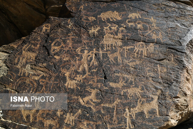 معادن سیلیس در کمین سنگنگارههای باستانی تیمره