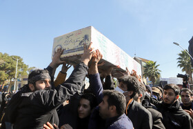 تشییع شهدای تازه تفحص شده دفاع مقدس