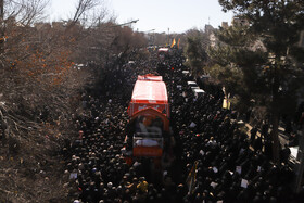 تشییع شهدای تازه تفحص شده دفاع مقدس