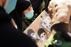 تشییع شهدای تازه تفحص شده دفاع مقدس