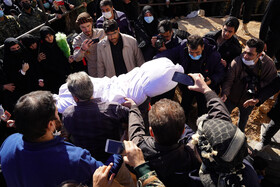 تشییع شهدای تازه تفحص شده دفاع مقدس