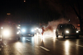 شادی مردم اصفهان پس از صعود تیم ملی به جام جهانی قطر