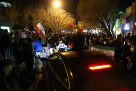 شادی مردم اصفهان پس از صعود تیم ملی به جام جهانی قطر