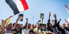خشم و انزجار مردم اصفهان از جنایات سعودی‌ها در یمن