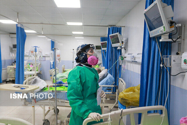 افزایش بستری بیماران کرونایی در اردستان