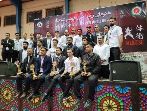 خمینی‌شهر قهرمان مسابقات نینجتسو استان شد