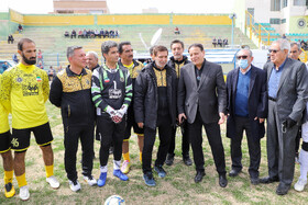 مراسم اختتامیه لیگ پیشکسوتان فوتبال استان اصفهان جام مرحوم مصطفی حیدری