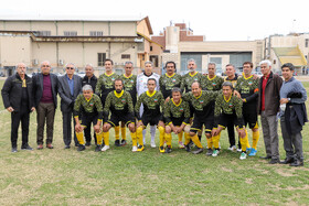 مراسم اختتامیه لیگ پیشکسوتان فوتبال استان اصفهان جام مرحوم مصطفی حیدری