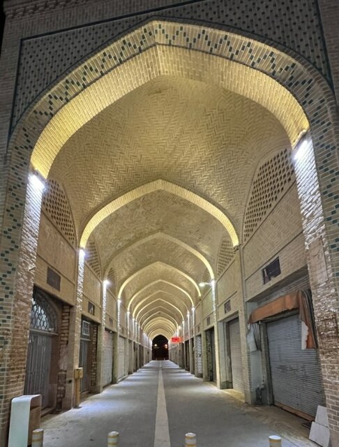 آغاز مرمت تیمچه تاریخی امینالدوله واقع در بازار کاشان آغاز مرمت تیمچه تاریخی امینالدوله واقع در بازار کاشان