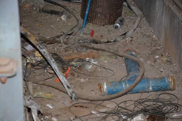 کمر استخر گلپایگان زیر بار بیتوجهیها شکست